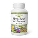 Herbal Factors Sleep Goodbye Formula by Natural Factors, Natural Sleep Aid with Valan Root, Passion Flower ו-Skullcap, Non-GMO, 90 קפסולות (90 מנות)