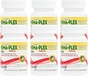 NaturesPlus Hema-Plex Iron - 30 טבליות שחרור סוסטידיות, Pack of 6-85 מ"ג Elemental Iron - Total Blood Health - עם ויטמין C & Bioflavonoids - טבעוני, גלוטן חינם - 180 שרתי זהב מלאים