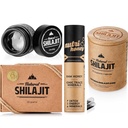 NATURAL SHILAJIT Resin 20G, Shilajit Honey Sticks 30 קפסולות הרוזן 60