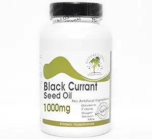 Black Currant Seed Oil 1000mg - 90 קפסולות - אין תוספות - תוספי טבע