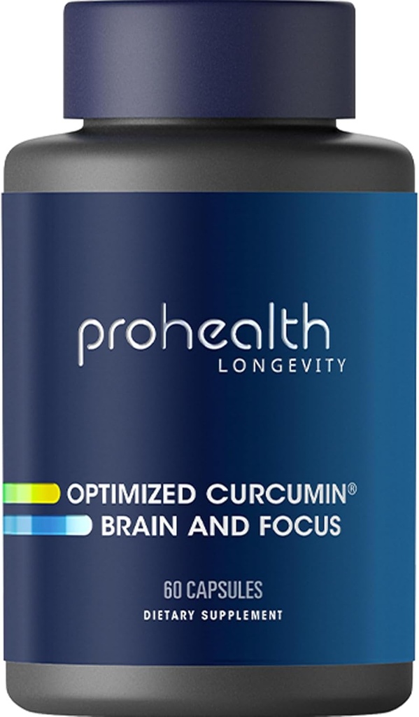 ProHealth Optimized Curcumin Brain and Focus (60 קפסולות)