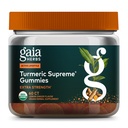 גאיה Herbs Turmeric העליון תוספת חניכיים - תמיכה Swelling הקלה כדי לעזור לשמור על סגנון חיים פעיל - לימון ג'ינג'ר פלמור - 60 חניכיים אורגניות טבעוניות (20 יום אספקה)