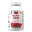 ANDREW LESSMAN Friendly פלורה פרוביוטיקה 180 קפסולות - 10 מיליארד CFU, מגוון רחב של חמישה סטרינס פרוביוטיים, Immune ו- Digestive Support. פרוביוטיקה לנשים או לגברים