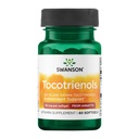 Swanson Delta Golden Tocotrienols - Annatto & ויטמין E Tocotrienols - 99% Tocopherol חינם (60 Softgels, 50 מ"ג כל אחד)