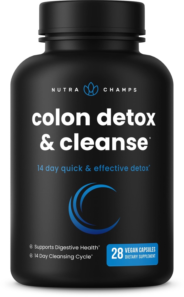 NutraChamps קולקציה ניקוי ו Detox לירידה במשקל [21] יום מהיר ניקוי בטוח ויעיל פורמולה עם Probiotic & Digestive Enzymes for Constipation Relief