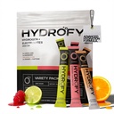 הידרופי הידרוגן מים + אלקטרוליטים לשתות Mix - Variety Pack | H2 hydrotion Packets עם Molecular Hydrogen, Sodium, Potassium, Magnesium | לימון, Raspberry, Orange + Caffeine | 12 Count Count Count Count