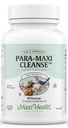 Maxi Health Intestinal Cleanse for Humans - קולון טבעי גוט פלורה גוף Detox לנשים - Gut ניקוי לגברים - Bloated Belly Relief with Black Walnut Wormwood Herb (90 קפסולות)