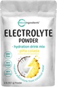אבקה אלקטרוליט, 2 lb (139 משרתים) | Piña Colada Flavor | High Potassium (1,000 מ"ג) + קוקוס מים | No Sugar, Keto Friendly
