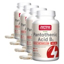 Jarrow Formulas Pantothenic Acid B5 500 מ"ג - 100 Veggie Caps - Essential B ויטמין Dietary תוסף - אנרגיה ייצור & Metabolism תמיכה - 100 משרתים (Pack of 4)