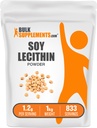BulkSupplements.com Soy Lecithin אבקת - תוספי Lecithin, תוסף תזונתי, רמת מזון - Gluten Free, 1.2g לכל משרת, 1kg (Pack of 1)