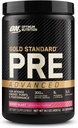 Optm Nutrition Gold Standard Pre Workout מתקדם, עם Creatine, Beta-Alanine, Micronized L-Citrulline וקפאין לאנרגיה, Keto Friendly, ברי Blast, 20 משרתות