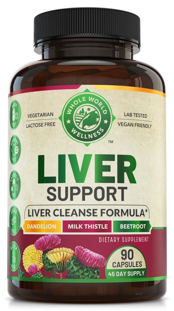 Advanced Liver Cleanse Detox & Fix Formula with Milk Thistle. Liver Detox & Support תוסף עבור גברים ונשים, ארה"ב עשתה. Liver Fix & Detox תמיכה, 512mg
