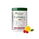 Great Lakes Wellness Boost Advanced Collagen Peptides אבקת עם Hyaluronic Acid, ביוטין, ויטמין C - Skin Odysseyity ו- hydrotion - Raspberryade Flavor - Non-GMO, Keto, כשר - 8 oz