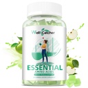 EAA Gummies Essential Amino Acids - All 9 Aminos ו-All Branched-Chain Aminos (BCAAs) עם התאוששות שרירים, תמיכה באנרגיה סוכר חינם ירוק Apple Flavor 30 משרתים