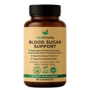 Blood Sugar Support תוסף עם Cinnamon, Bitter Melon - תומך רמות סוכר בדם בריאים כבר בטווחים רגילים