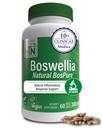 תזונה בריאות Thru תזונה Boswellia 300 מ"ג 60 קפסולות כמו Bospure AKBAMAX; עתיר גבוה 75% Boswellic Acids 10% AKBA | תמיכה ניידות בריאה | מוסמך | Non-GMO, Gluten Free, Soy Free, Soy Free