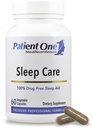 החולה One Sleep Care | תוספת לתמיכה במעבר בשינה ושינה שקטה* | עם Chamomile, ולריאן, מלטונין ועוד | 60 קפסולות