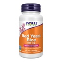 תוספי מזון עכשיו, Red Yeast Rice 600 מ"ג, עשויים עם אורגני רד Yeast רייס, 60 ואג קפסולות