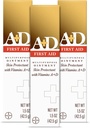 A+D עזרה ראשונה, Multipurpose Skin Moisturizer ו- Skin Protectant, 1.5 Oz (Pack of 3)