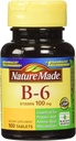 הטבע עשה ויטמין B-6 100 Mg, טבליות, 100-Count (Pack of 2)