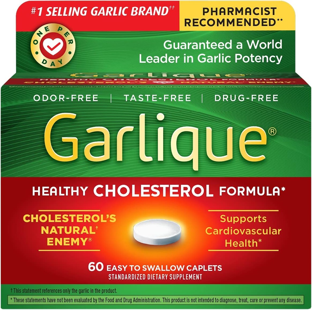 הגודל של GARLIQUE TABS: 60