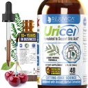 Orcel - Advanced Uric Acid Support & ניקוי תוסף - תמיכה משותפת וקידני - משלוח נוזלי עבור Better Absorption - Tart Cherry, Chanca Piedra, Celery Seed & Turmeric - 2 fl oz
