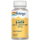 SOLAרי 5-HTP Plus St John's Wort - 30 קפסולות מחוברות Enteric - 100 מ"ג - 30 משרתים