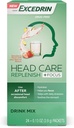 עודף ראש טיפול Replenish Plus להתמקד ממשקאות חריפים עם אלקטרוליטים, L-theanine, ג'ינג'ר וקפאין לתמיכה בריאות ראש - 24 Packets