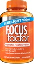 Focus Factor Blue Light Formula (150 Count) - ויטמין עיניים עם תמיכה ב-Blue Light Philiptration Support - Lutein ו-Zaxanthin בתוספת ויטמין C, ויטמין E, Lutemax 2020 - קידום בריאות העין