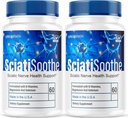 LIVORKA (2 Pack) Sciatisoothe - Sciatisoothe תוסף, Sciati Soothe, Sciatisoothe ויטמינים, Sciatisooth, Sciati Soothe Sciati Soothe כמוסות, Sciatic Sooth, 120 קפסולות עבור 2 חודשים