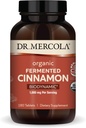 ד"ר מריקולה ביודינמי אורגני פרמנטed Cinnamon - תומך בבריאות מטאבולית - High-Flavonoid Cinnamon Extract - USDA אורגני, non-GMO, Gluten-Free & Soy-Free - 180 טבליות
