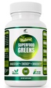 אורגני Super Greens כמוסות עם Ashwagandha - Immune תמיכה עם כל מזון טבעי מזון מזון כל מזון מזון צמחיה, Moringa, Spirulina, Turmeric, Kale. שיפור העיכול, Boost Energy - Detox Pills