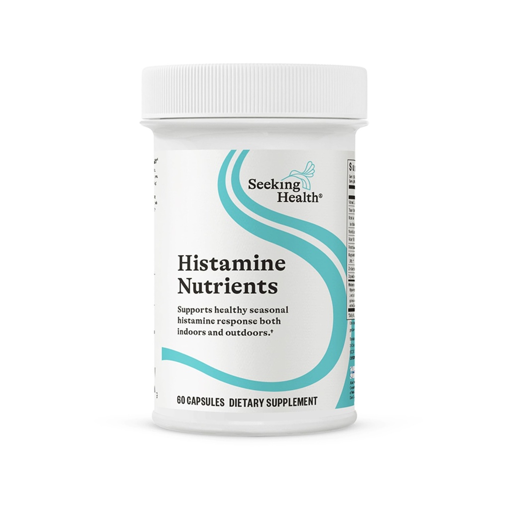 חיפוש חומרים מזינים של Health Histamine - Seasonal Histamine תמיכה תוסף עם ויטמין B1, Zinc, & ויטמין B3 - מסייע לתגובת היסטמין - 60 קפסולות