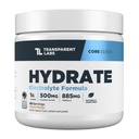 Transud Labs hydrote המתוקה באופן טבעי אבקת אלקטרוליטים - אבקת hydrotion אלקטרוליטים עם מים קוקוס, Calcium, Turine, & Potassium - 40 משרתים, Peach מנגו