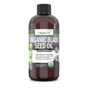 שמן זרעי שחור אורגני - USDA Certified Organic Black Cumin Seed שמן נוזלי - תוכן גבוה Thymoquinone - non-GMO ו- Cold-Pressed - מקור עשיר של אומגה 6 & אומגה-9 שומני Acids - 8 Oz