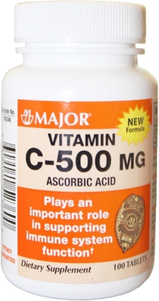 ויטמין C 500 מ"ג - 100 טבליות (3 Pack)