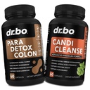 דקלים נקיים של גוף Detox & Candi ניקוי - Intestinal Guard ניקויser for Stomach & Oral Herbal Oregano & Caprylic Acid Probiotics, Herbal Wormwood Black Walnut Clove נשים גברים גברים גברים גברים גברים
