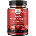 ניקוי של Apple Cider Vinegar כמוסות - ACV ניקוי ו- Detox Pills for Gut and Digestive Health with Slimming Cayenne - תוספת כוח ACV קפסולות עבור Gut ניקויse ו- Full Body Detox (30 משרתים)