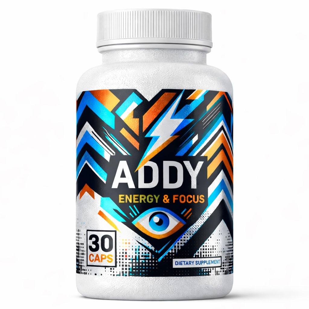תוספת אנרגיה - Focus & אנרגיה תוסף - Brain Booster - Adderall Alternative - Focus, הגדלת Productivity - אנרגיה נקייה - שארפ פוקוס - 30 יום אספקה