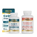המעבדה Gold CoQ10 + Alpha Lipoic Acid + Acetyl L-Carntine HCL + Magnesium Glycinate 400 מ"ג