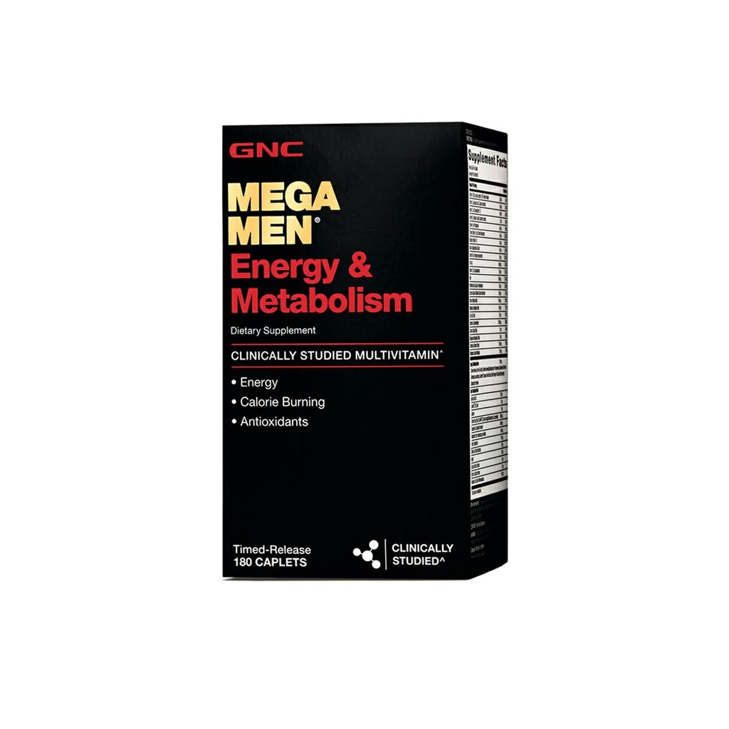GNC Mega Men Energy & Metabolism Multivitamin