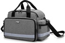 Trunab Home Health האחות Bag Medical Bag מארגנת עם Handle ו- Shoulder לצאת לביקור ביתי