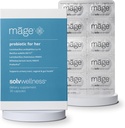 Solv Wellness Māge Probiotic for Her, Daily Women's Prebiotic and Probiotics Mix Nutritional Supplements for Digestive, Vaginal PH Balance, Urinary Tract Health Support, 30 קפסולות