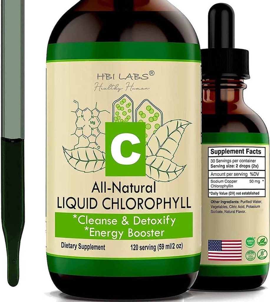 Chlorophyll נוזל טיפות עבור מים טבעי Chlorophyll Concentrate (Single)
