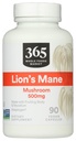365 על ידי Whole Foods Market, Lion's Mane Mushroom 500mcg, טבעוני, 90 Count