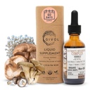 Final Immune Mushroom Complex טיפותs: Dynamic Herbal Band for Enhanced Performance & Energy, Fresh Lion's Mane, Reishi, Chaga Extracts, ויטמינים, 60 ימים אספקה