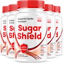 (5 Pack) Sugar Shield, Sugar Shield Blood Support, Sugar Shield Pills, Sugar Shield קפסולות, Sugar Shield All Natural, SugarShield, Sugar Shield Advanced Formula, Sugar Shield Reviews, 150 קפסולות