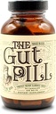 The Gut Pill 90 קפסולות - Natural Gut Health Supplements for Women & Men for Leaky Gut Fix - with Marshmallow Root Herb, Calendula Flower, Triphala פירותs, and Lactobacillus Acidophilus