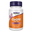 עכשיו תוספי מזון, CoQ10 (Coenzyme Q10) 100 מ"ג, פרמצבטיקה, Cardiovascular Health *, 50 Softgels