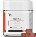 DS Labs Revita שיער חניכיים - תמיכה של Thicker, Fuller Looking Hair, עם biotin, Zinc, ויטמין D, ברזל, מגנזיום ומלטונין, טבעוני, Gluten-Free, Gelatin-Free, 60 מסטיקנים